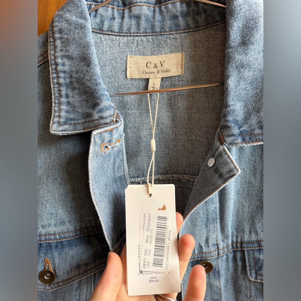 Chelsea & Violet Blue Denim Jacket - Picture 2 of 6